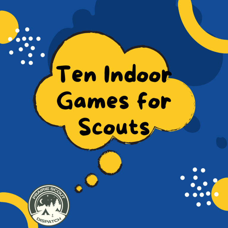 10 Scout Games for Indoor Meetings